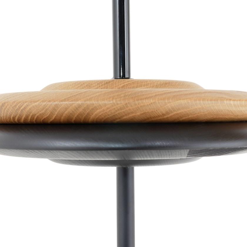 Atelier Haußmann Низкий табурет из стали и дерева sun-id-1512925 - Вид №8