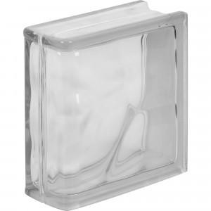 82349335 Стеклоблок Волна торцевой