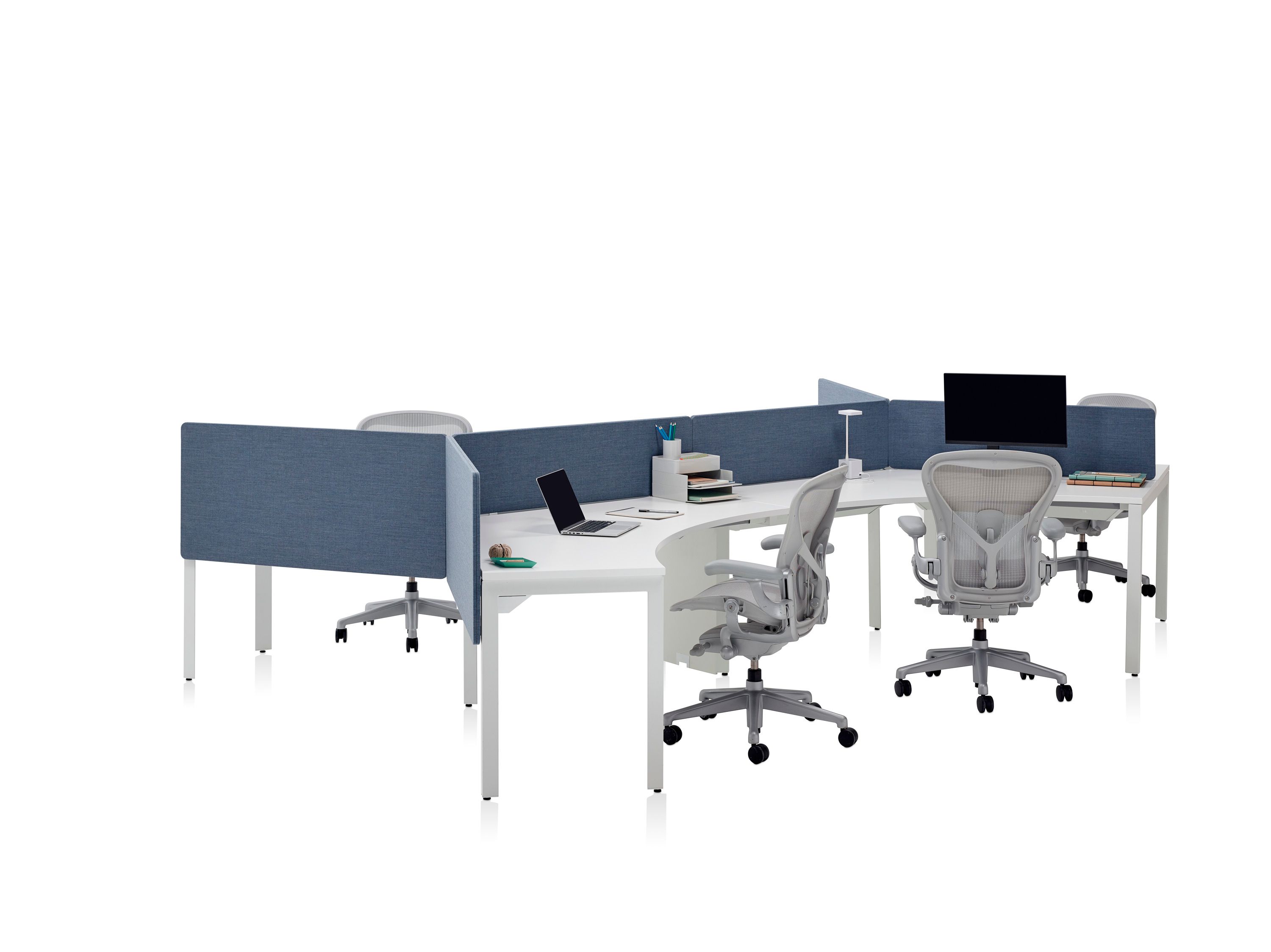 5-спицевое вращающееся офисное кресло с колесами Herman Miller Aeron ARCH-00152986 - Вид №37