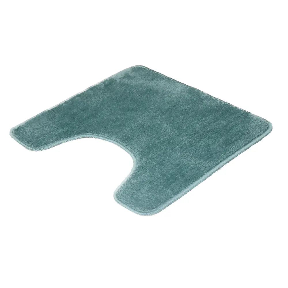 Коврик для туалета SWENSA Merci бирюзовый 45×45 см 89414007 STLM-1571855