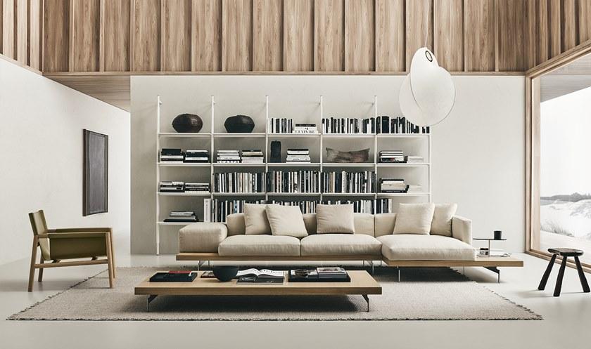 B&B Italia 3-х местный тканевый диван с шезлонгом Dock sun-id-1355318 - Вид №3