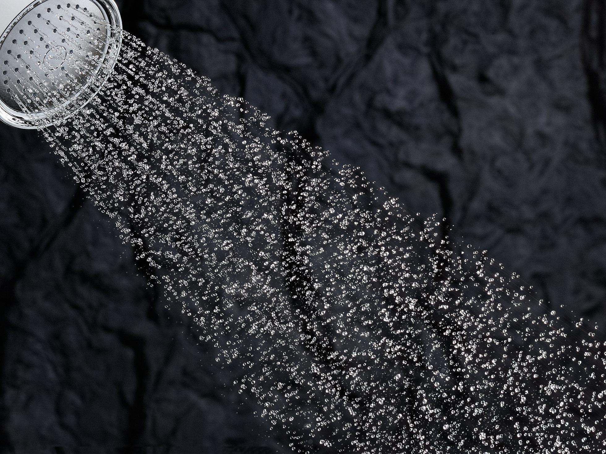 KOHLER Однофункциональная насадка для душа Artifacts 2,5 галлона в минуту с технологией всасывания воздуха Katalyst K-72773-SN  - Вид №5