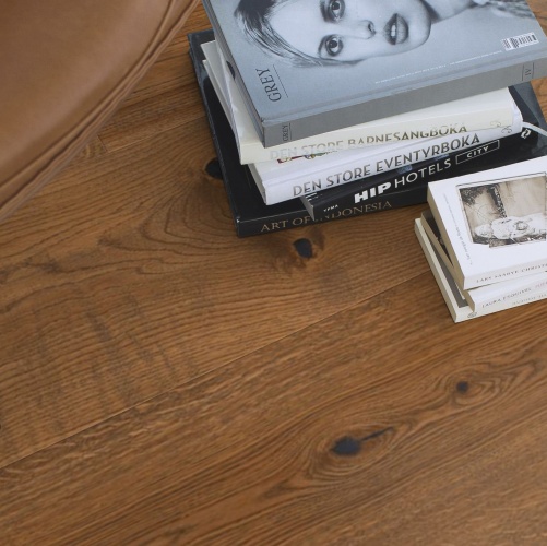 Инженерная доска Boen Chalet Antique Дуб Натур (Гладкая) 2000-4000х350 мм 2100430026 - Вид №6