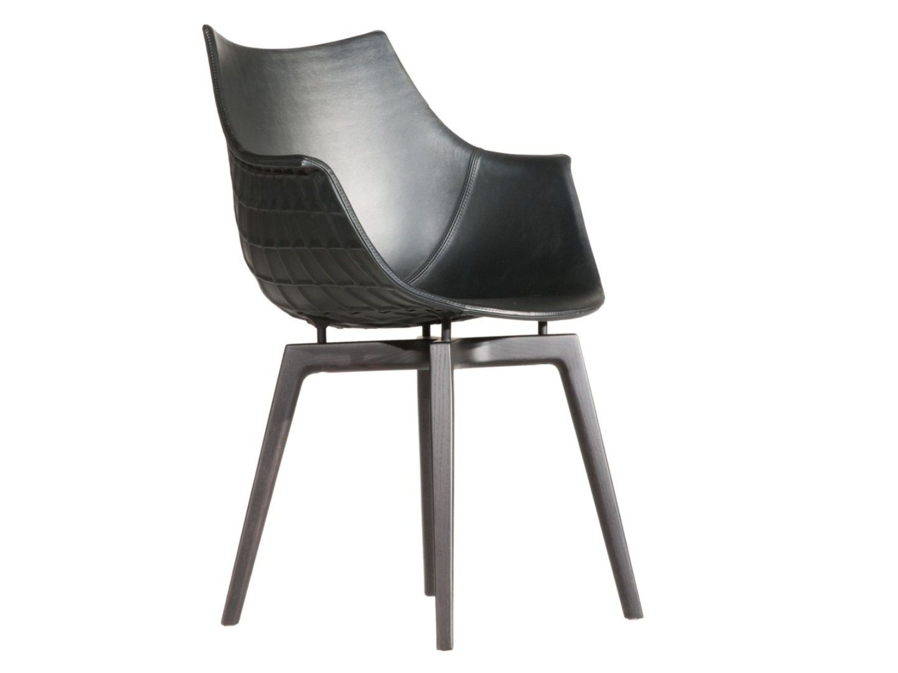 Кожаный стул с подлокотниками Driade солнечные часы ARCH-00128293