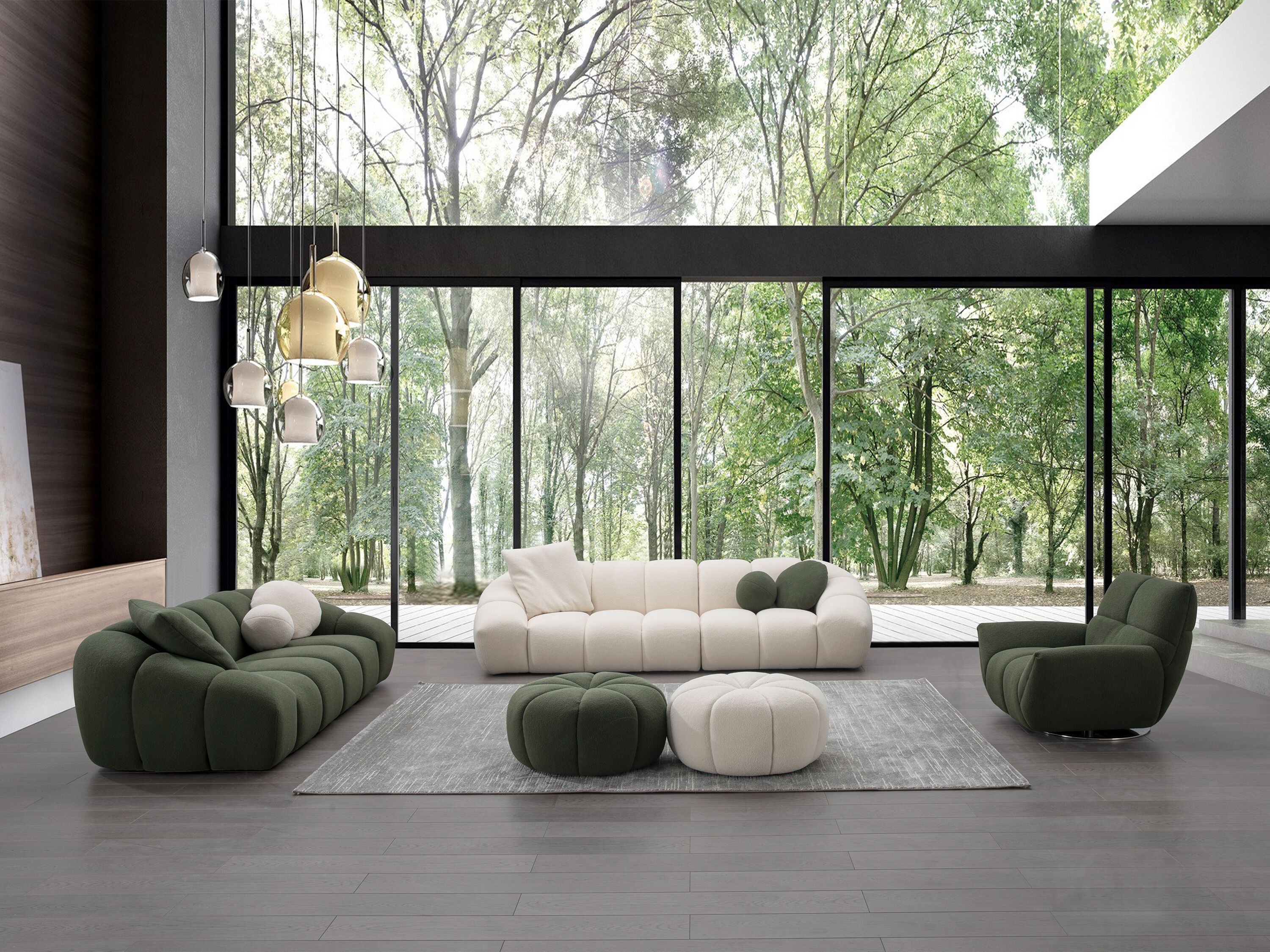 4-местный тканевый диван CAMPO DE' FIORI KANAWA ARCH-00089118 - Вид №16