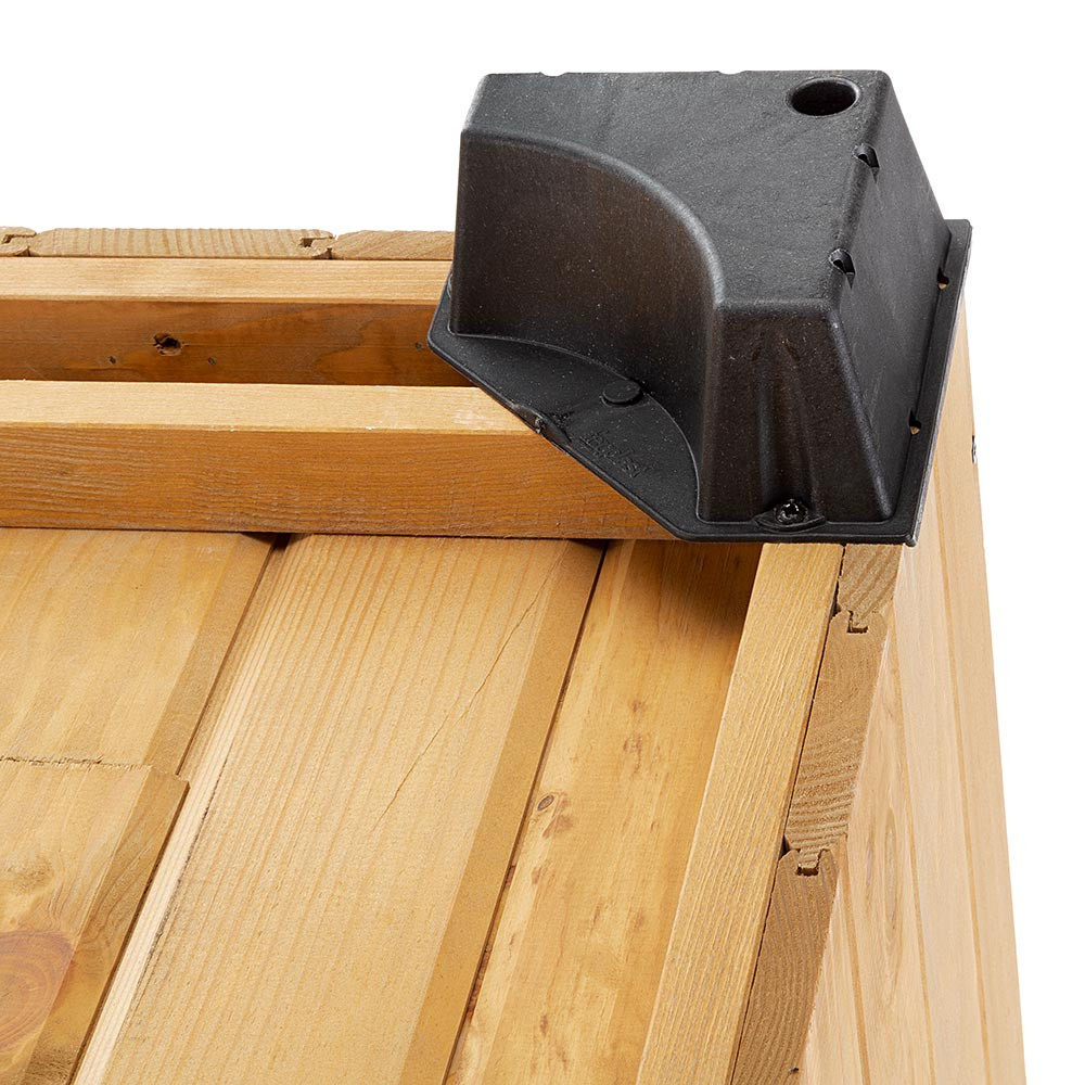 ПР0019186 Будка для собак Baita 100 деревянная,122х79х78см FERPLAST  - Вид №7