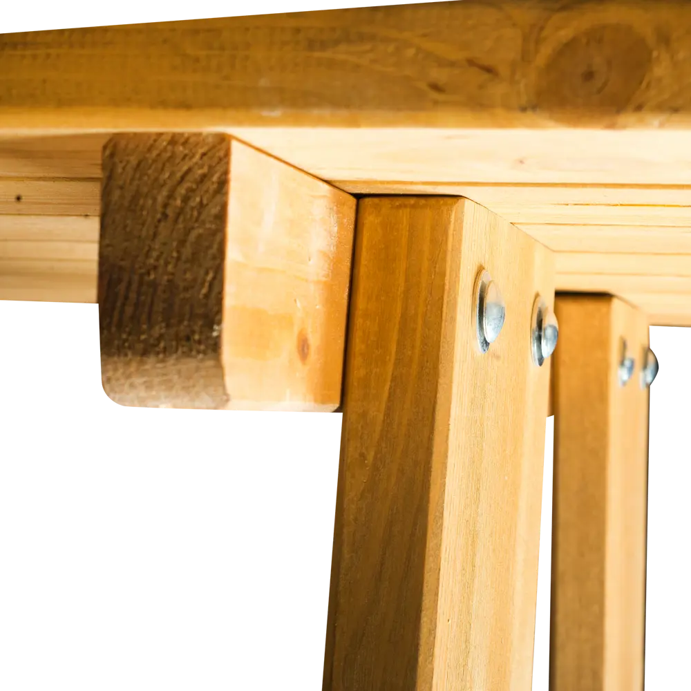 Стол садовый «Бьорн», 74х70х148 см, цвет тик Santreyd STLM-2096550 - Вид №2