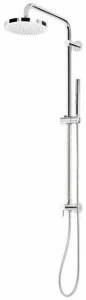 newform Настенная душевая стойка с переключателем и ручным душем Set doccia 485