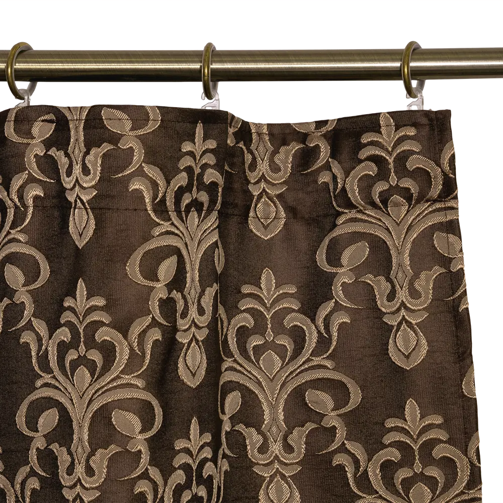 Штора, Madlen золотистая, 140х260 см, лента Santreyd STLM-2203451 - Вид №3