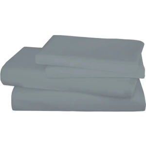 Пододеяльник 175х210 см сатин цвет серо-голубой