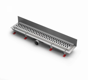 Водоотводящий желоб ALPEN Harmony ALP-650HN2 к стене с рамкой