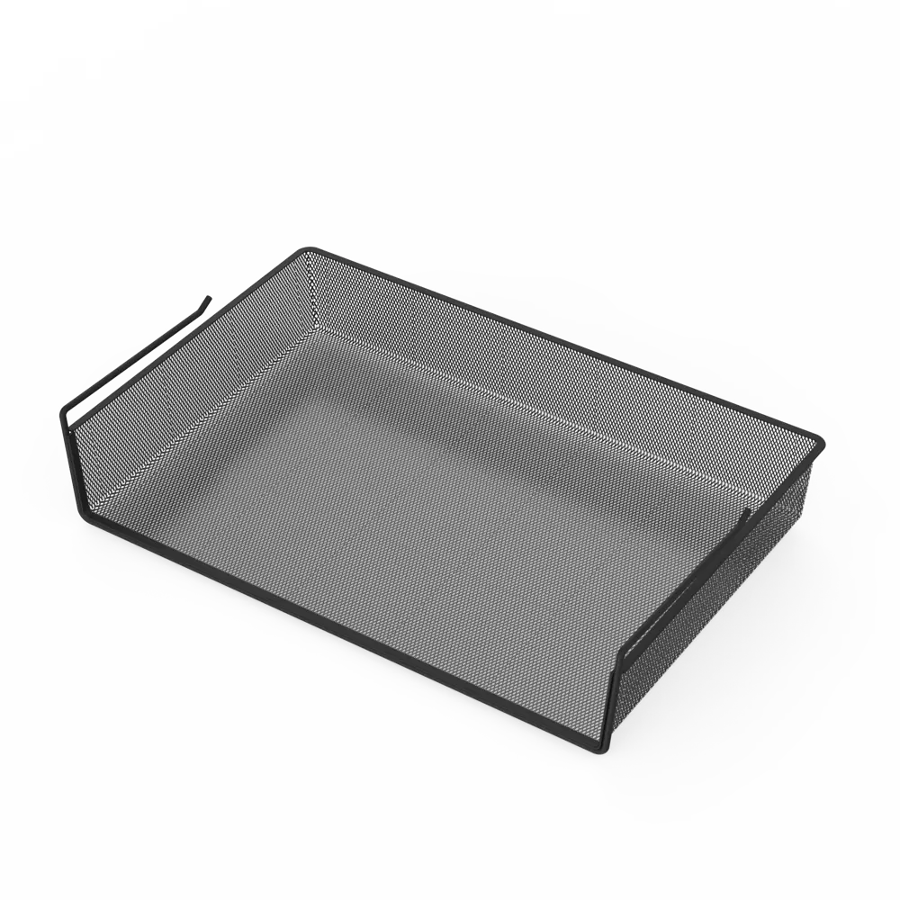 Выдвижная корзина с рамой KONSENSA 56x35.7x12 см цвет черный STLM-2103736 - Вид №1