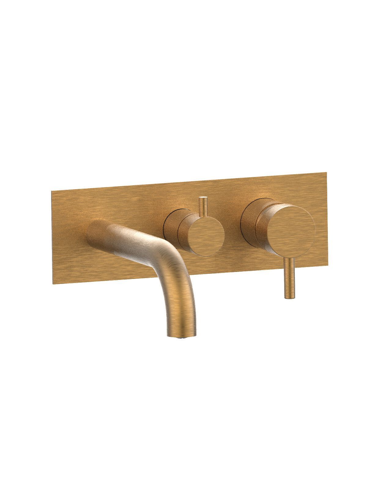 Однорычажный настенный смеситель для ванны с плитой Rubinetterie Frattini отдельная эстетика ARCH-00089970 - Вид №39