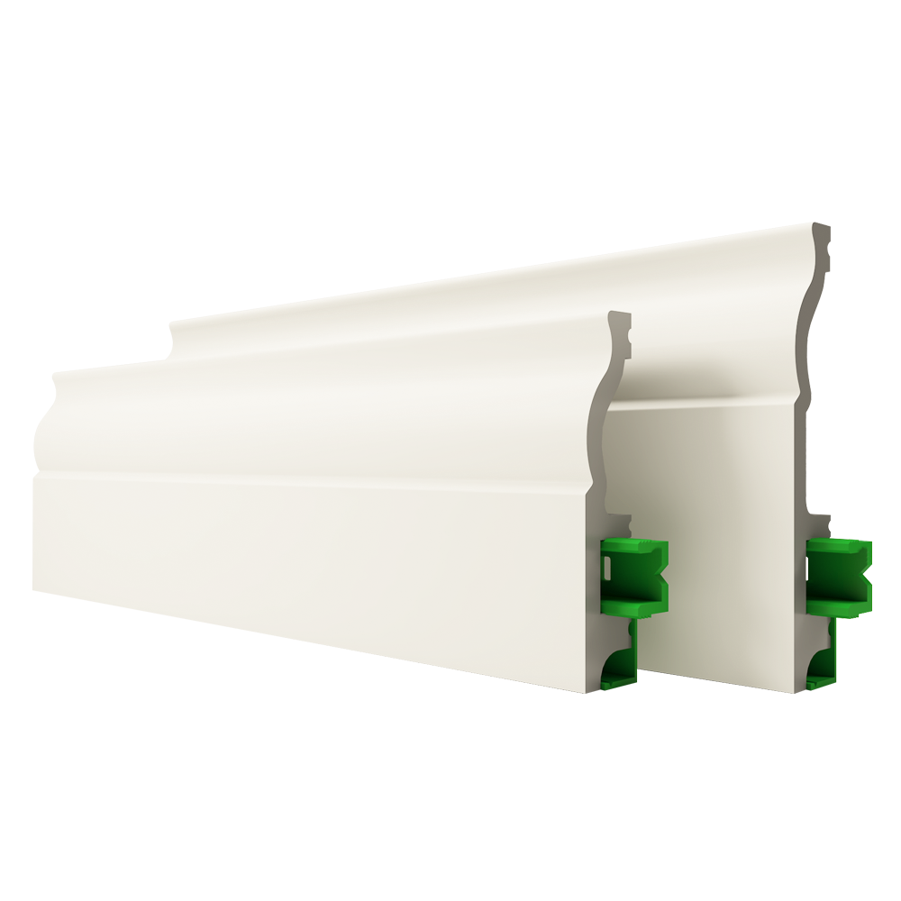 Плинтус напольный полистирол PS81304.001 HANNAHHOLZ  - Вид №1