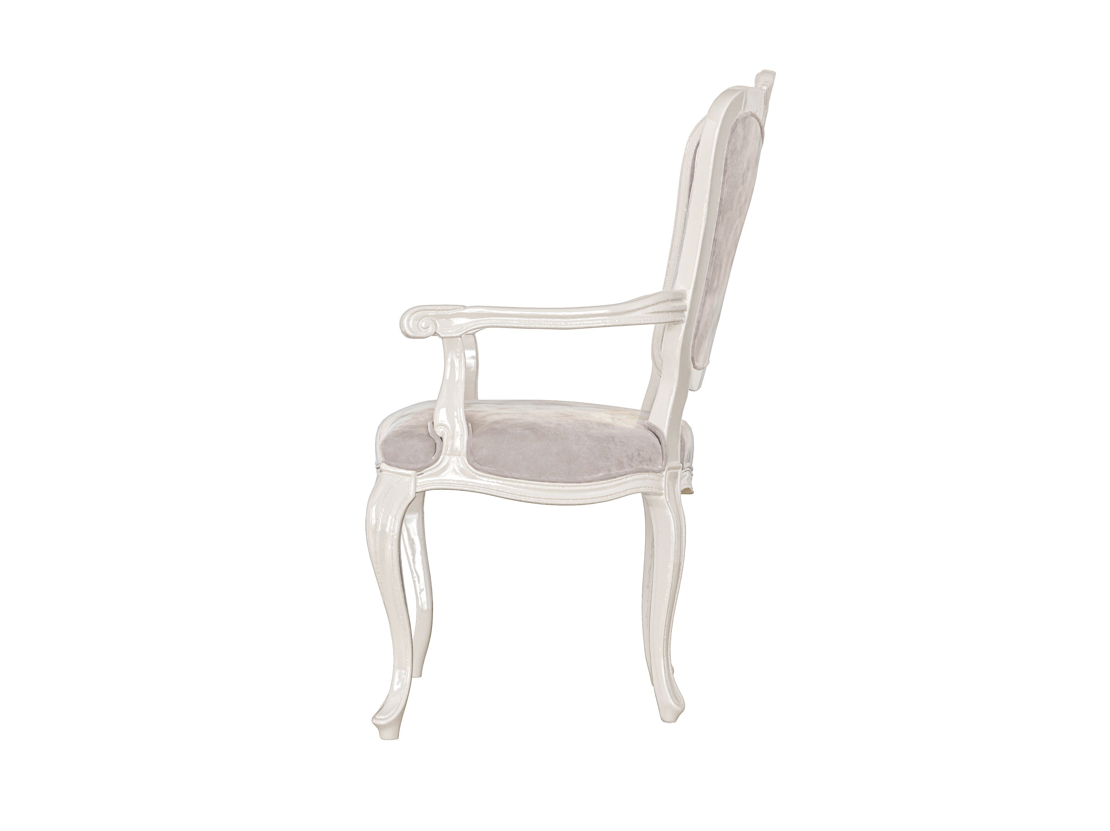 Мягкий бархатный стул с подлокотниками Modenese Luxury Interiors NOBLE ARCH-00086636 - Вид №2