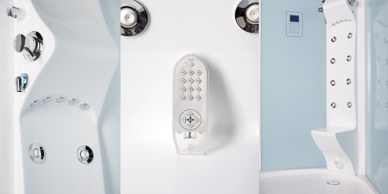 Душевая кабина Aquanet Taurus 100x100, прозрачное стекло 179323 - Вид №2