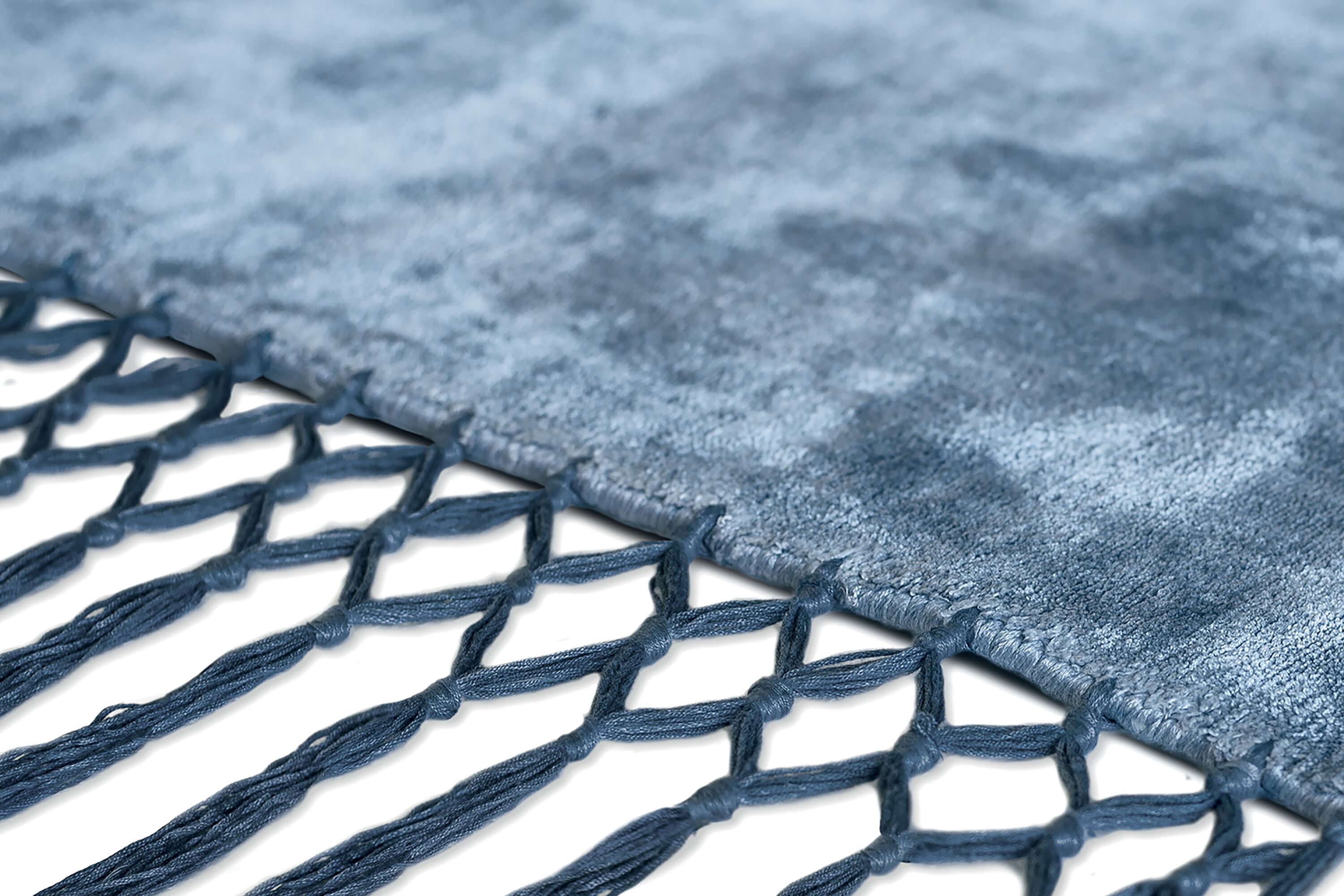 Шелковый прямоугольный ковер ручной работы Baxter FRINGES ARCH-00063107 - Вид №10