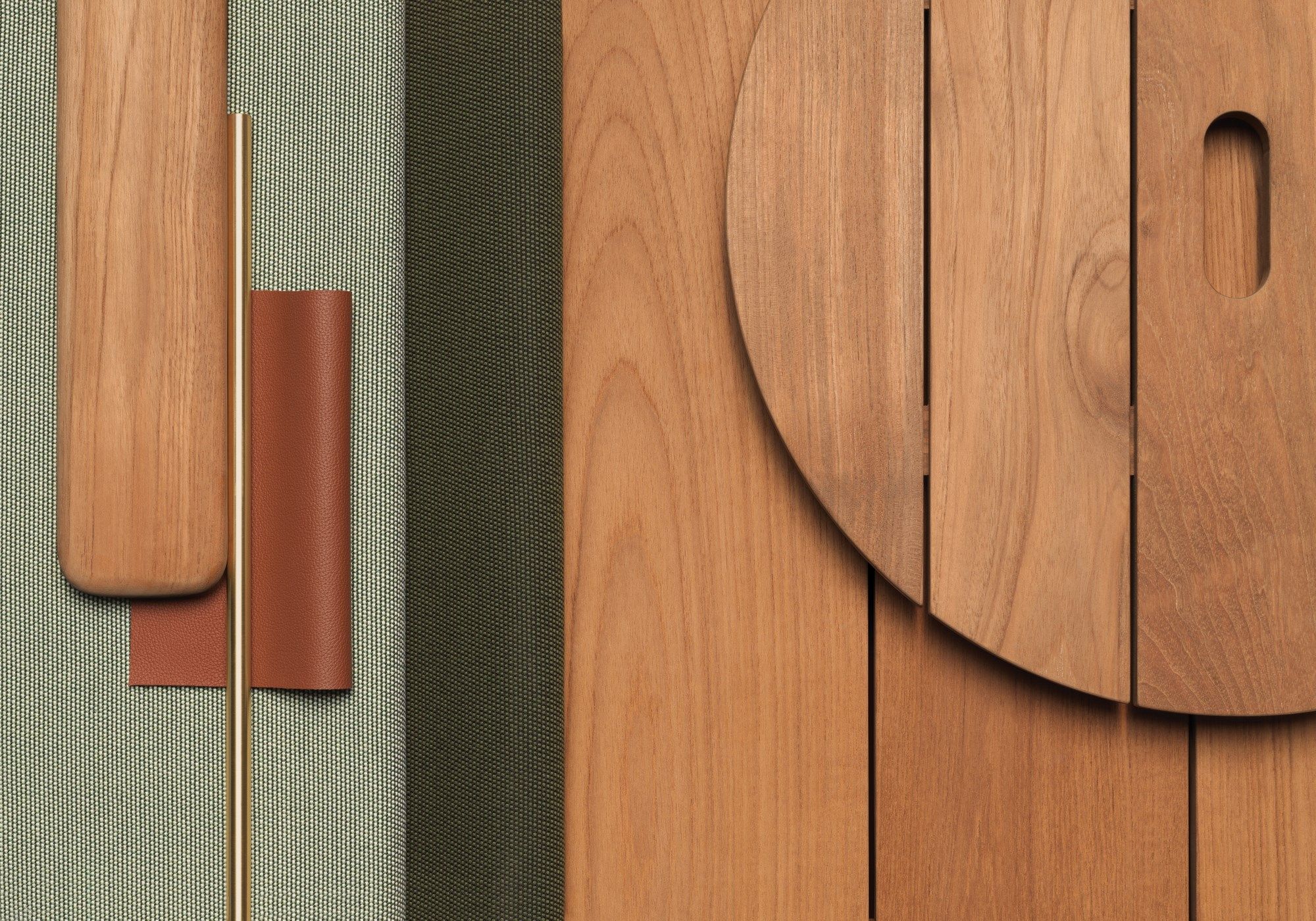 Садовое кресло из тикового дерева с подлокотниками Kettal ARCH-00082778 - Вид №5