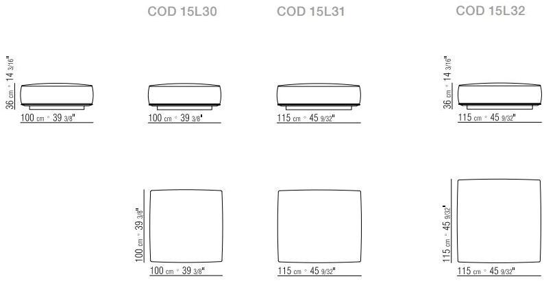 Flexform Модульный тканевый диван с шезлонгом Grandemare sun-id-1429926 - Вид №9