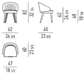 Minotti Мягкое кресло с подлокотниками Lawson sun-id-1382978 - Вид №6