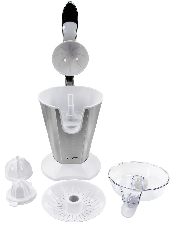 9058536 Соковыжималка электрическая MARTA MT-JC2052A белый STDN-0139547 - Вид №12