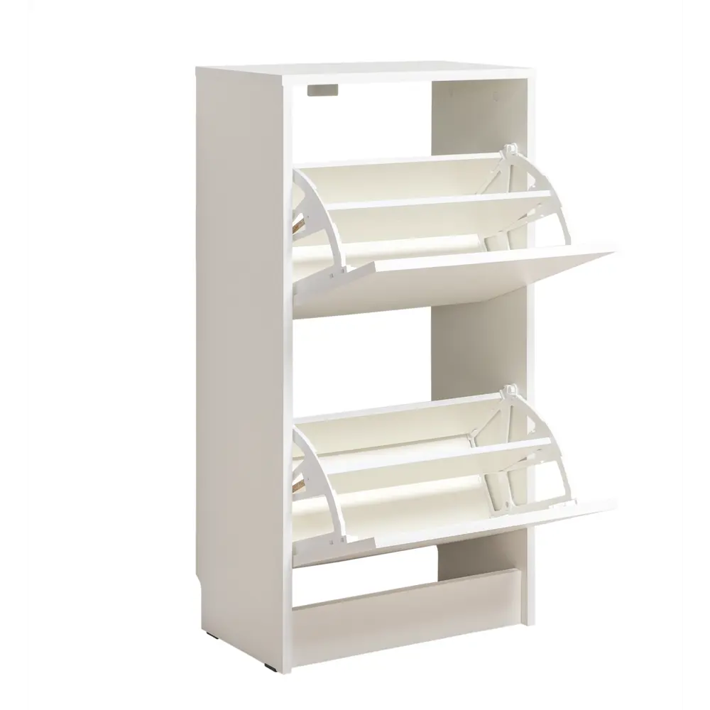 Обувница 47.5x90.3x27.7 см 2 секции ЛДСП цвет белый Santreyd STLM-2149860 - Вид №2