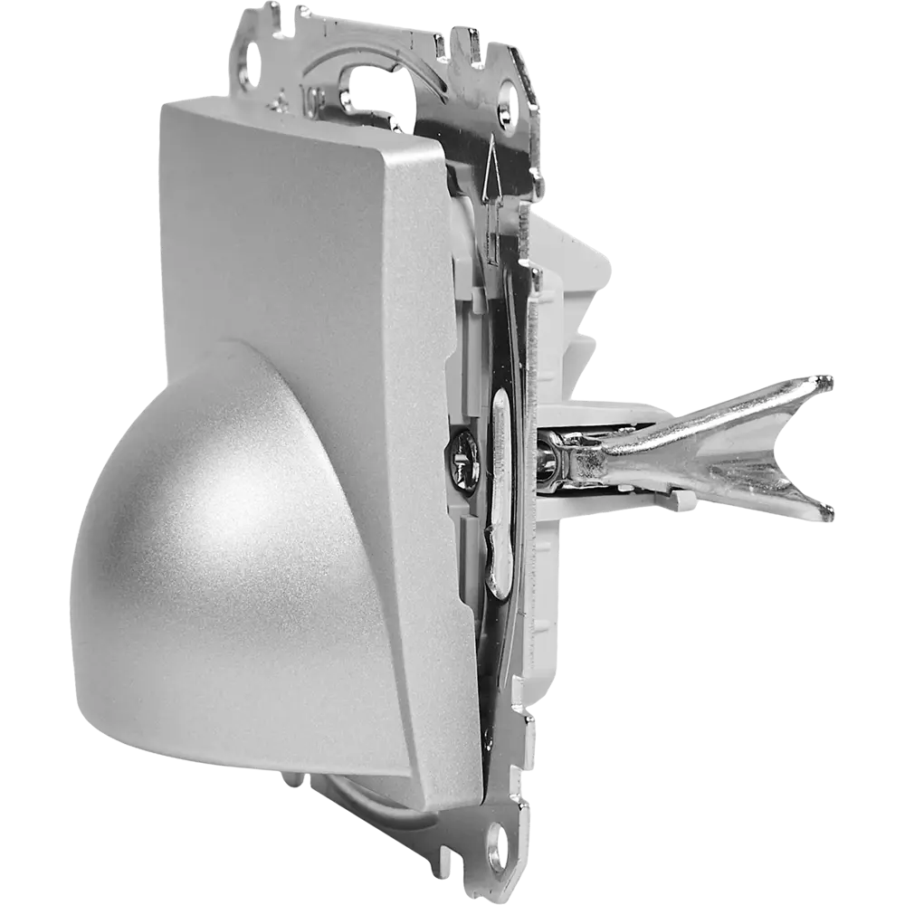 Вывод кабеля встраиваемый Systeme Electric Sedna цвет алюминий STLM-2211652 - Вид №5