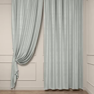 Ткань 1 п/м бархат Bellissimo 300 см 280 г/м² цвет серый опал 89462524 STLM-2065439