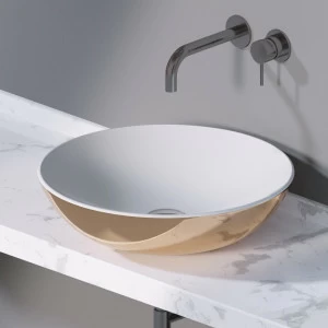 L241255 Накладная раковина на столешницу  круглая A. e T. Italia THIN