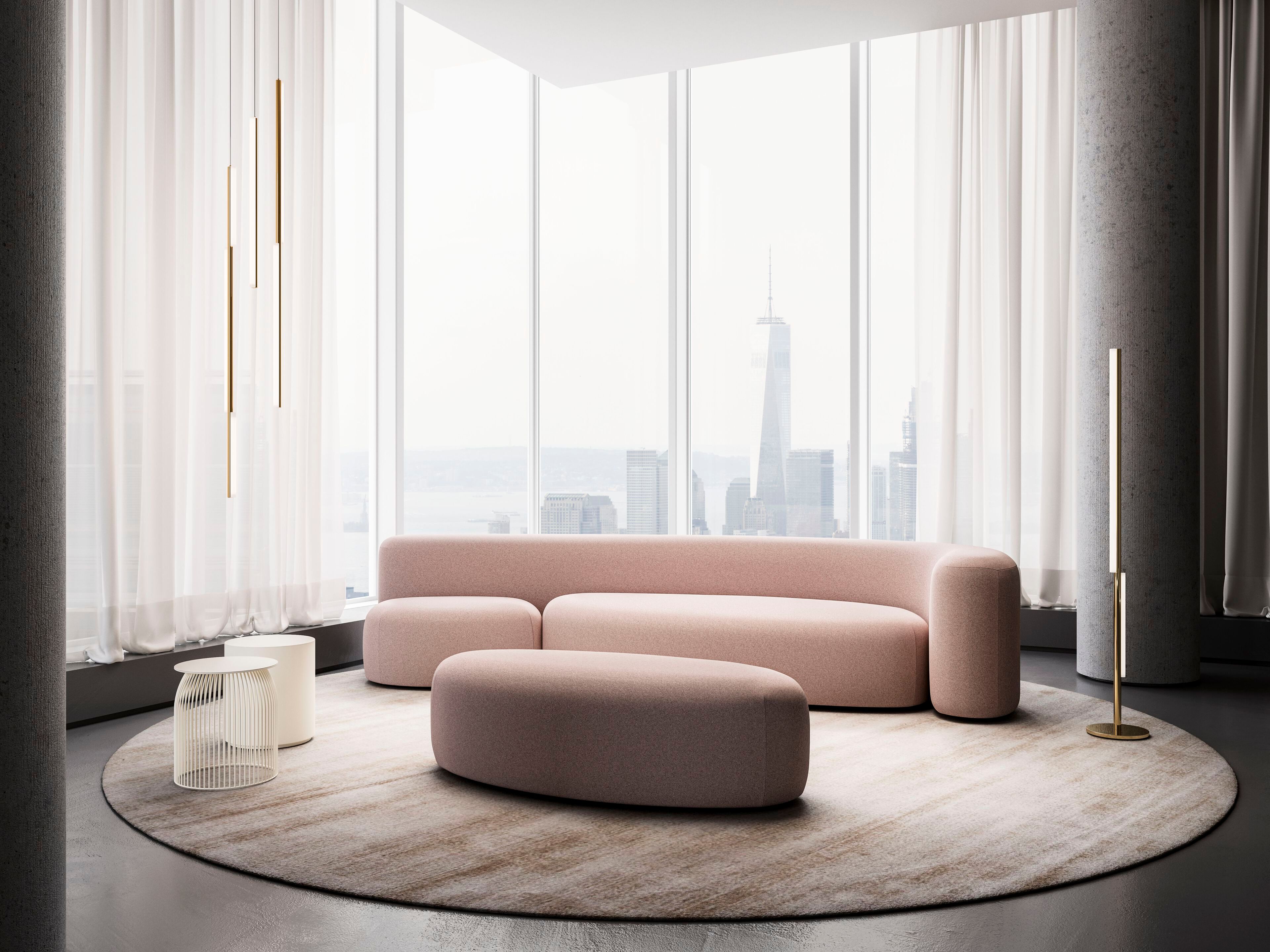 5-местный изогнутый тканевый диван La Cividina ARCH-00111236 - Вид №12