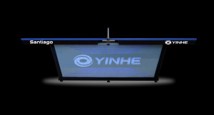 Теннисный стол santiago show-court YINHE