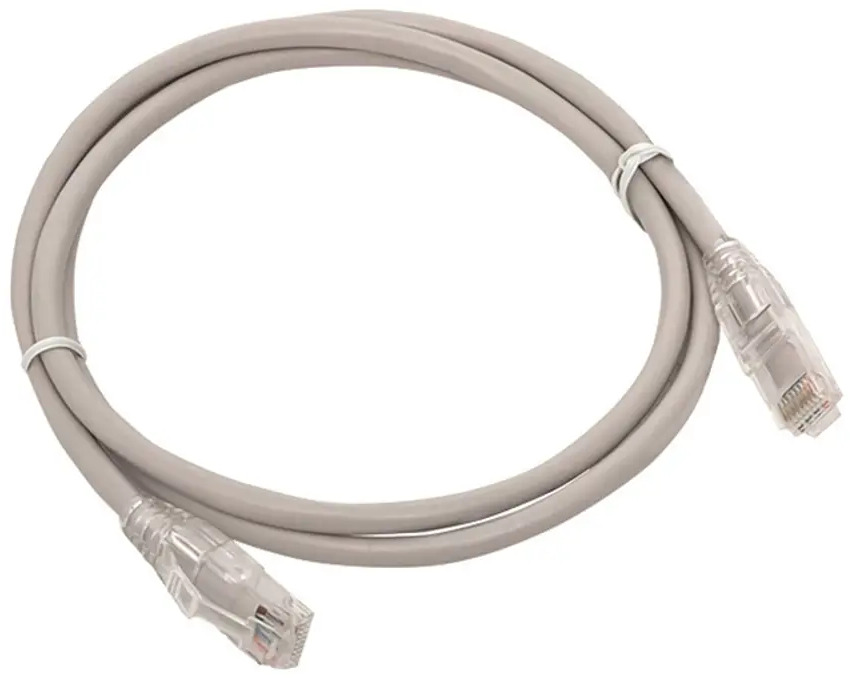 91652245 Патч-корд Ekf Teracom Pro Cat.5E неэкранированный UTP оболочка PVC цвет серый 1 м STLM-1104021