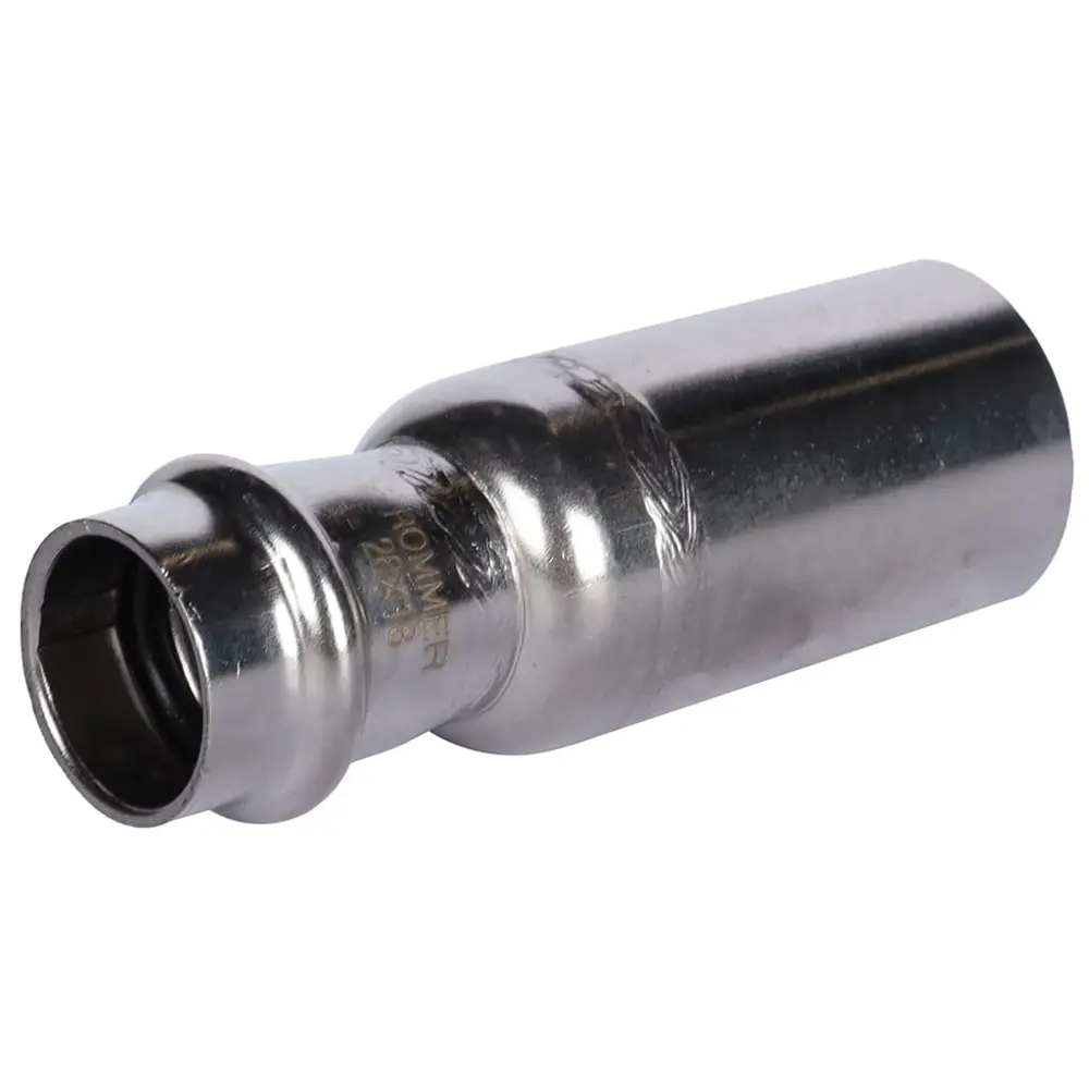 Муфта переходная Rommer 28x18 мм ВПр-НПр нержавеющая сталь STLM-2188083