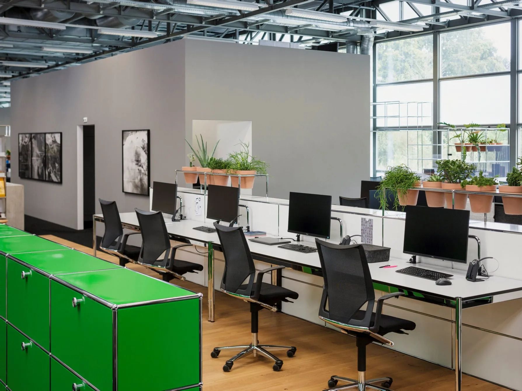 Модульная офисная мебель USM мир растений для USM Haller ARCH-00030298 - Вид №2