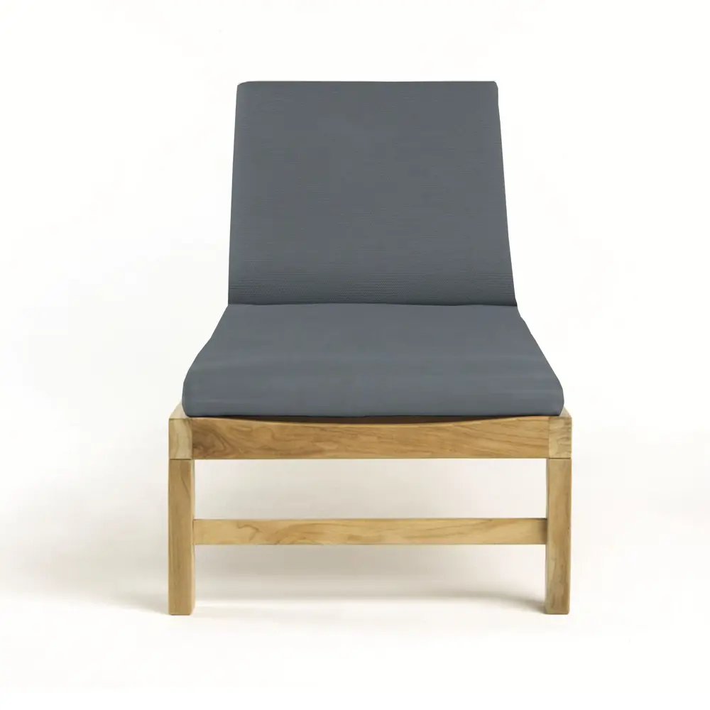 Подушка на шезлонг Seasons Модерн 65x190 см цвет серый STLM-2024814 - Вид №3