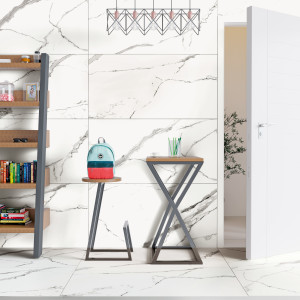 90702659 Керамогранит Statuario Goya Matte Rec 60x60x0.85 см 1.44 м², цена за упаковку STLM-0345510 BIEN