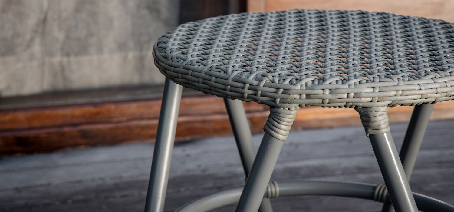 Садовый стул / журнальный столик из синтетического волокна cbdesign Agadir ARCH-00083119 - Вид №1