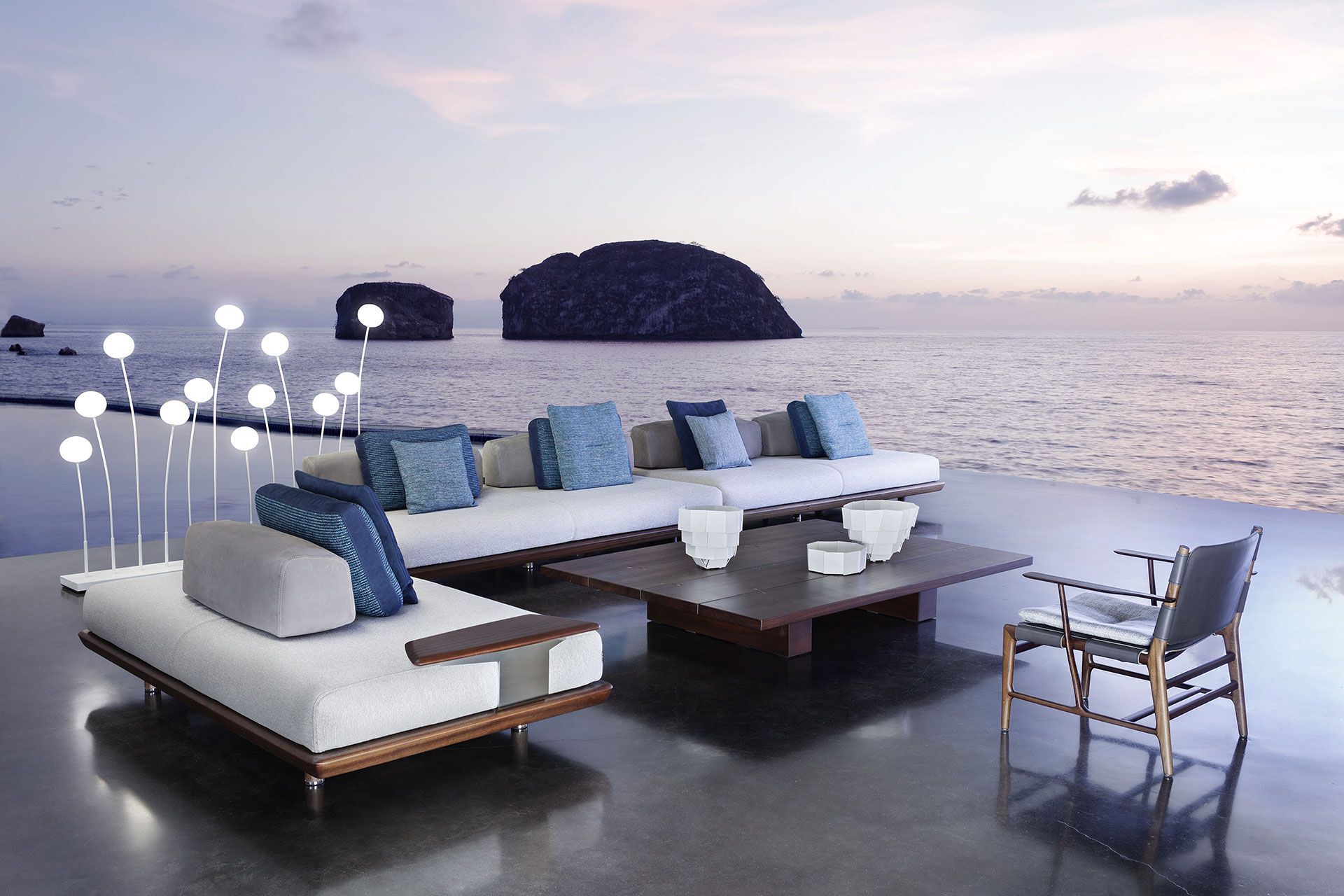 Ткань сад диван Exteta Caprera ARCH-00016629 - Вид №23