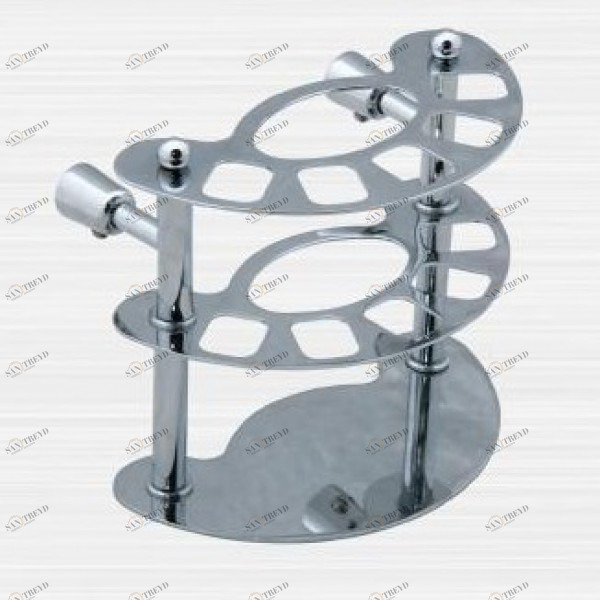 Держатель для зубных щеток хром Rainbowl (Турция) Aqua 0039-1 sun-id-561153