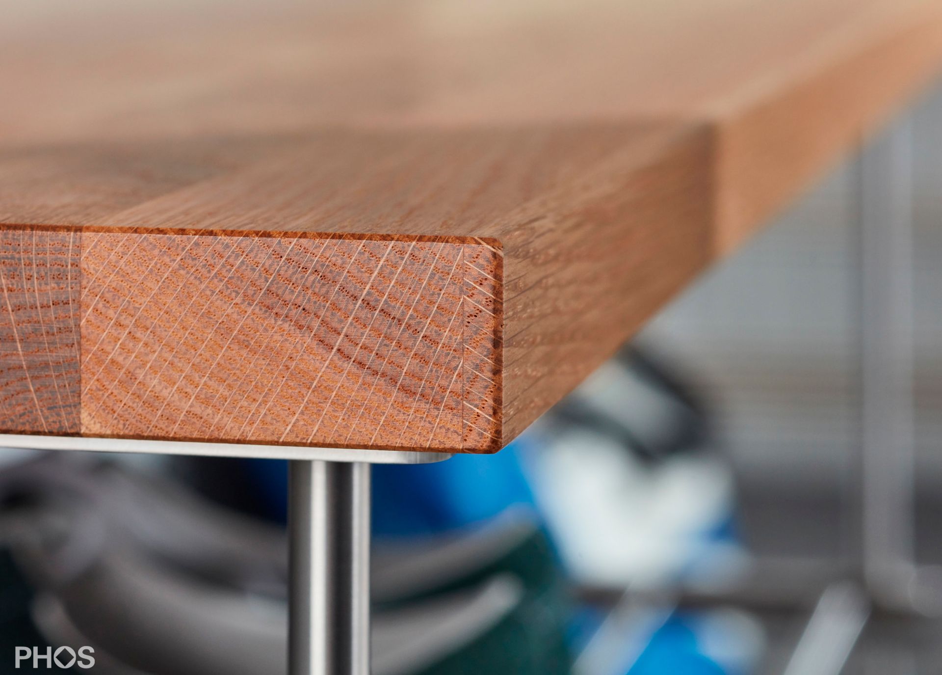 SB600-2-Eiche Скамья для обуви из дуба, 1 поле, 2 уровня, ширина 65 см PHOS  - Вид №3