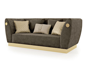 3-местный тканевый диван