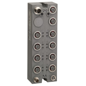 TM7NCOM16A Дискретный модуль CANopen IP 67, 16 вх/вых, разъемы М12 Schneider Electric OEM ПЛК Modicon