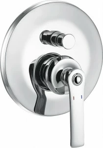 Встраиваемый однорычажный смеситель для душа с переключателем Cezares LIBERTY-F-VDIM-01