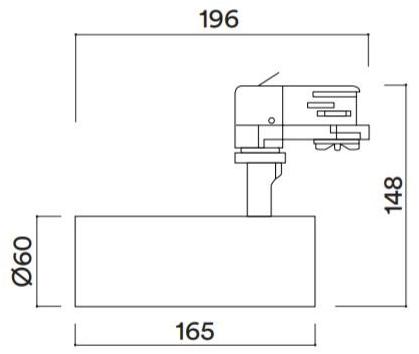 HER Светодиодное освещение направляющих из алюминия с порошковым покрытием  Pc502  - Вид №3