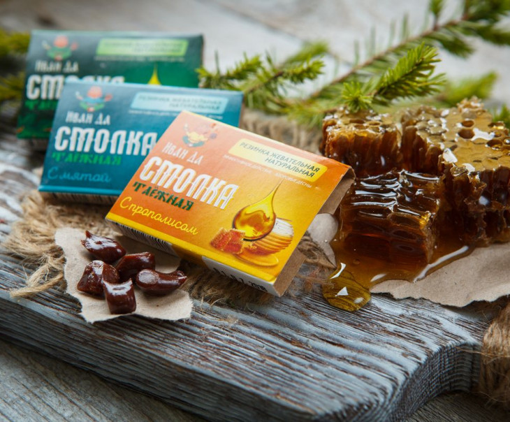 2066 Смолка "Таежная" с мятой Вкусляндия  - Вид №1