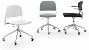 Diemmebi Офисный стул из переработанного полипропилена и металла Makeup