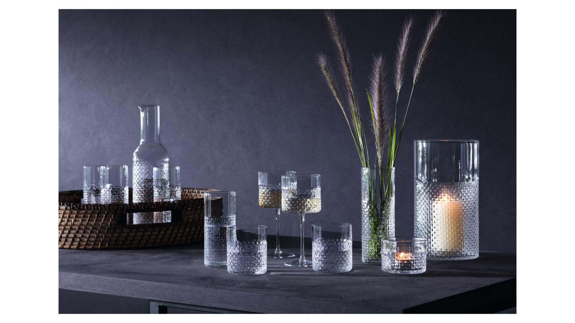 10656220 LSA International Набор стаканов LSA International, "Wicker", 330мл, 2шт. Стекло  - Вид №3