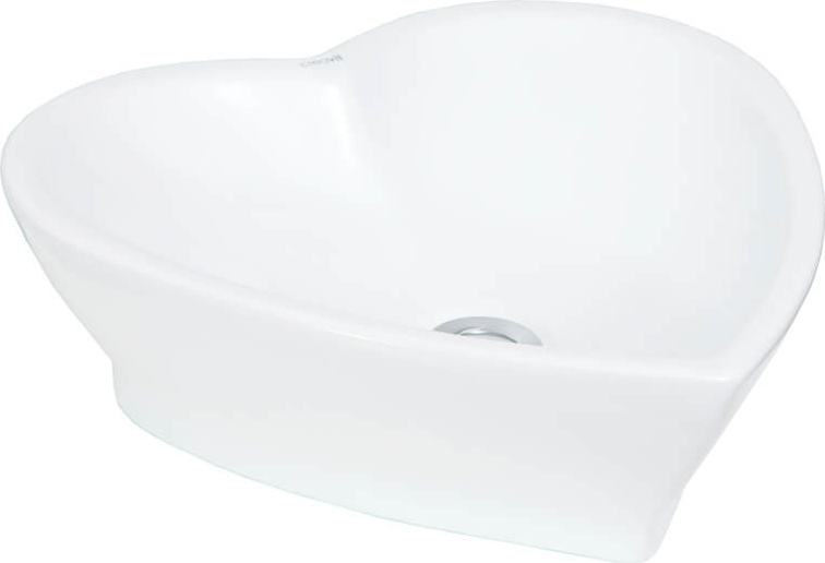 TP149-00CB00E-0000 Раковина TP149 сердце белая Creavit 