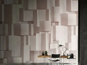 Inkiostro Bianco Геометрические оптические панорамные обои из стекловолокна eq dekor в современном стиле Natural beauty 01-19 Inkblet19