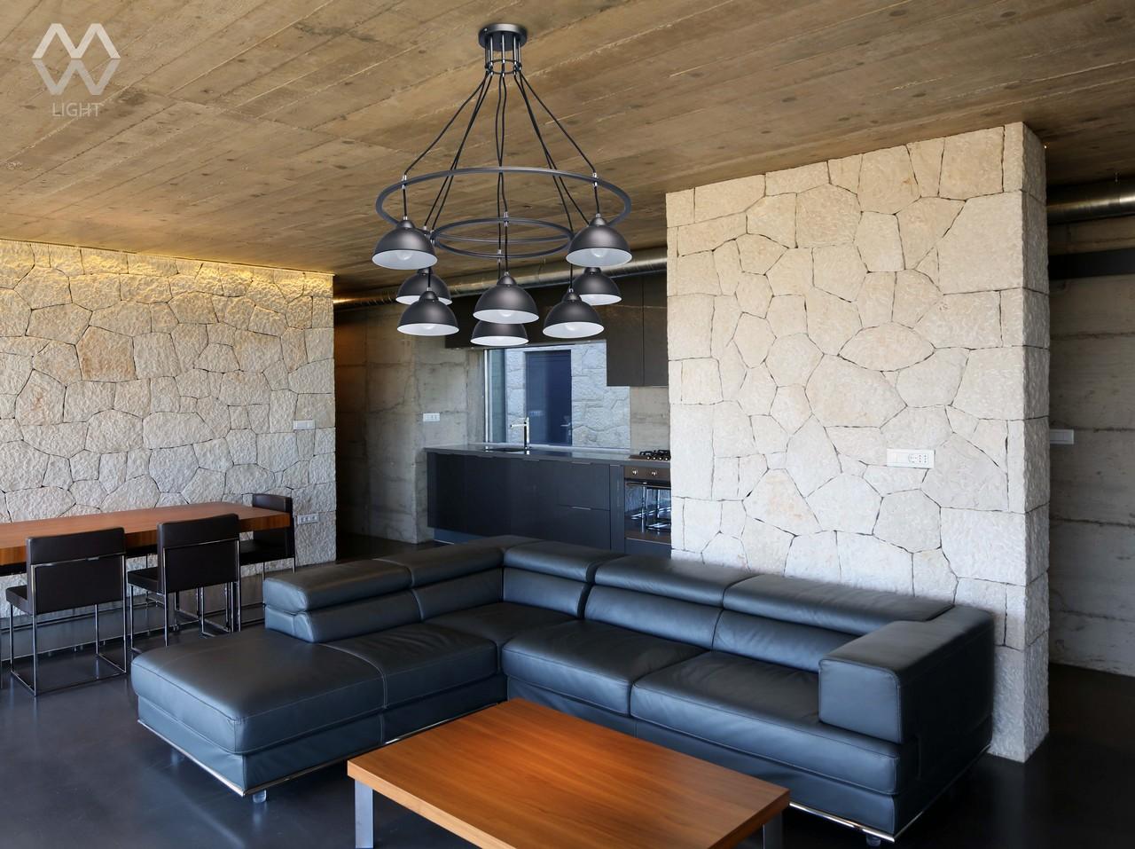 Подвесная люстра MW-Light Формула 4 696010808 MW-LIGHT ДИЗАЙНЕРСКИЕ, ФОРМУЛА 187311 Серый  - Вид №2